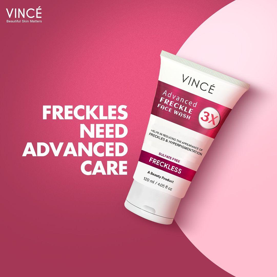 VINCE Advanced Freckle Face Wash