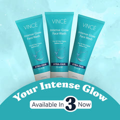 Intense Glow Face Wash Pack of 3