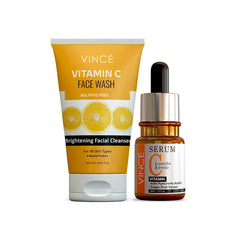 Vince Vitamin C Serum + Vitamin Face Wash (Combo) in KSA